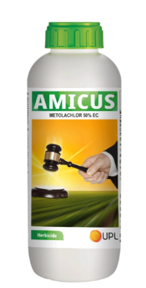 UPL Amicus Metolachlor 50% EC Herbicide, A Highly Stable Selective Pre-Emergent Herbicide. की तस्वीर