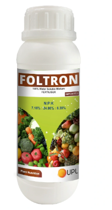 UPL Foltron Nano Tenchonogy Plant Growth Fertilizer NPK 7.16 : 24.9 : 6.39 100% Water Soluble Mixture Fertilizer की तस्वीर