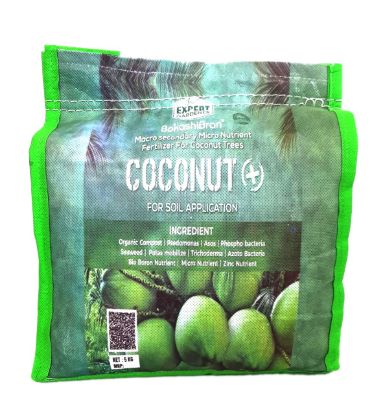 Coconut manure | Macro Secondary Micro Nutrient Fertilizer for Coconut Tree - 5 Kg की तस्वीर
